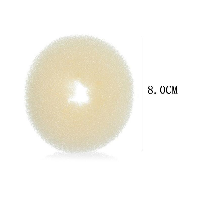Hair Bun Maker Donut Foam Sponge Elastic Hair Band Easy Hair Styling Tools Accessories for Women Girls Ponytail Hair Accessories