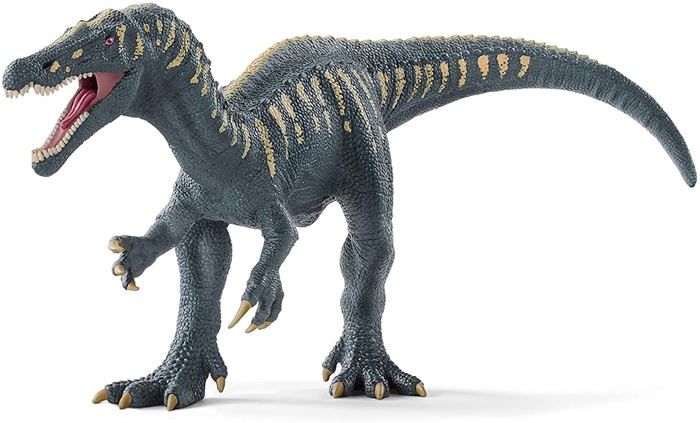 Baryonyx Figurine, with Realistic Details and Movable Jaw, Size 23 Cm, Schleich 15022 Dinosaurs, from 4 Years Old