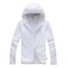 Herren Frühling und Sommer Dünne Abschnitt Kapuzen Plus Size Hautmantel Leichter Abschnitt Outdoor-Sport Sonnenbekleidung