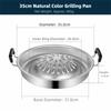 Circular Shape Laotian Hot Pot Portable Carbon Grill High Quality Thai Style Hot Pot  Business