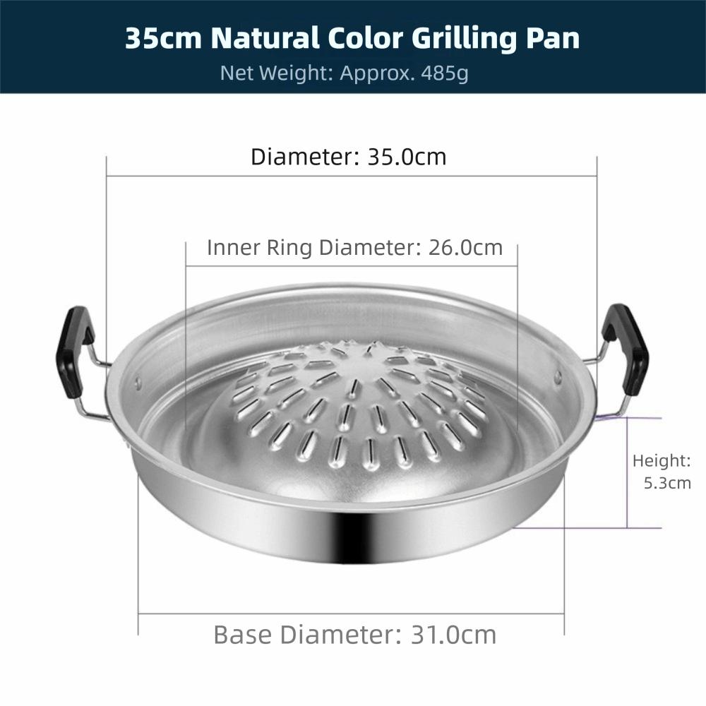 Circular Shape Laotian Hot Pot Portable Carbon Grill High Quality Thai Style Hot Pot  Business