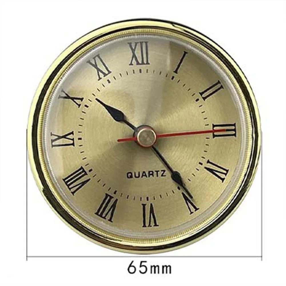 Movimento Orologio al Quarzo Numeri Romani Retro Orologio Semplice Accessori Orologio 65MM Alluminio Parti Fai da Te