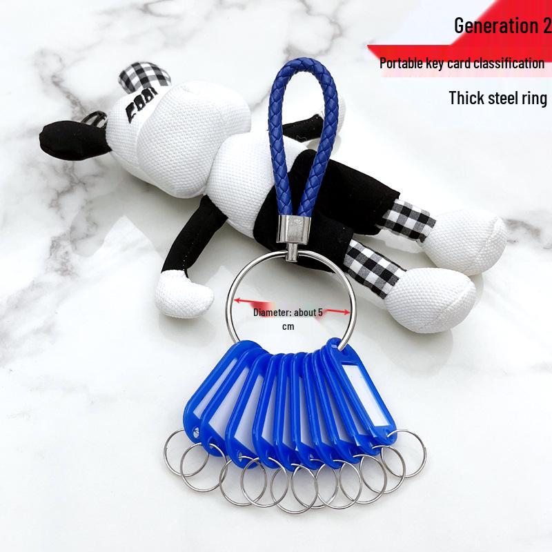 Landlord Rental Key Disk - Warehouse, Dormitory, Hotel Key Chain & Storage Management Marker