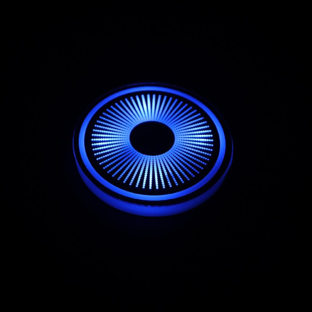 7 Colors Car Illuminated Cup Mat LED Ambient Light Coaster  Vehicle Decoration