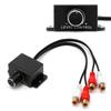 Autozesilovač Audio Basy RCA Úroveň Dálkové Ovládání Hlasitosti Knoflík LC-1 Univerzální