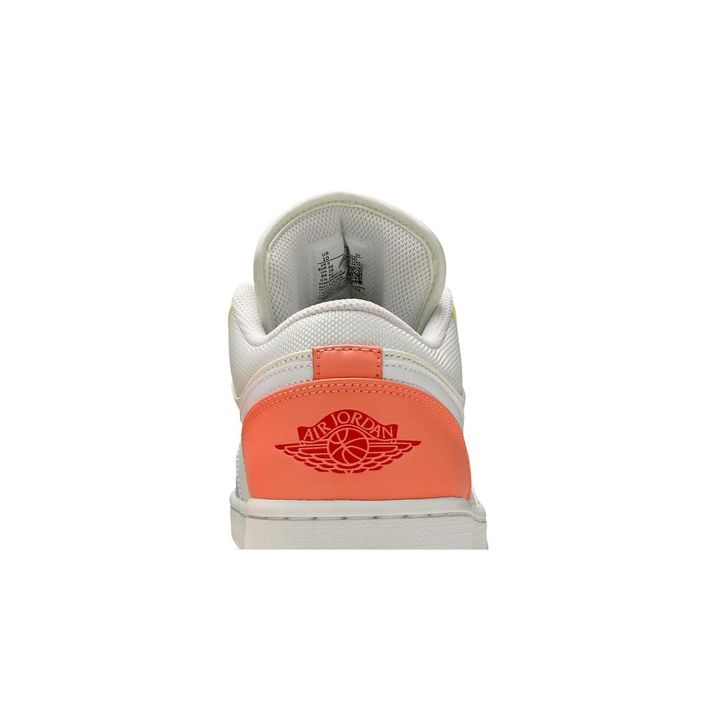 Air Jordan 1 Low 'To My First Coach' (Unisex) Sail / White / Light Zitron / Summit White / Opti Yellow Vintage Basketball Shoes DJ6909 100