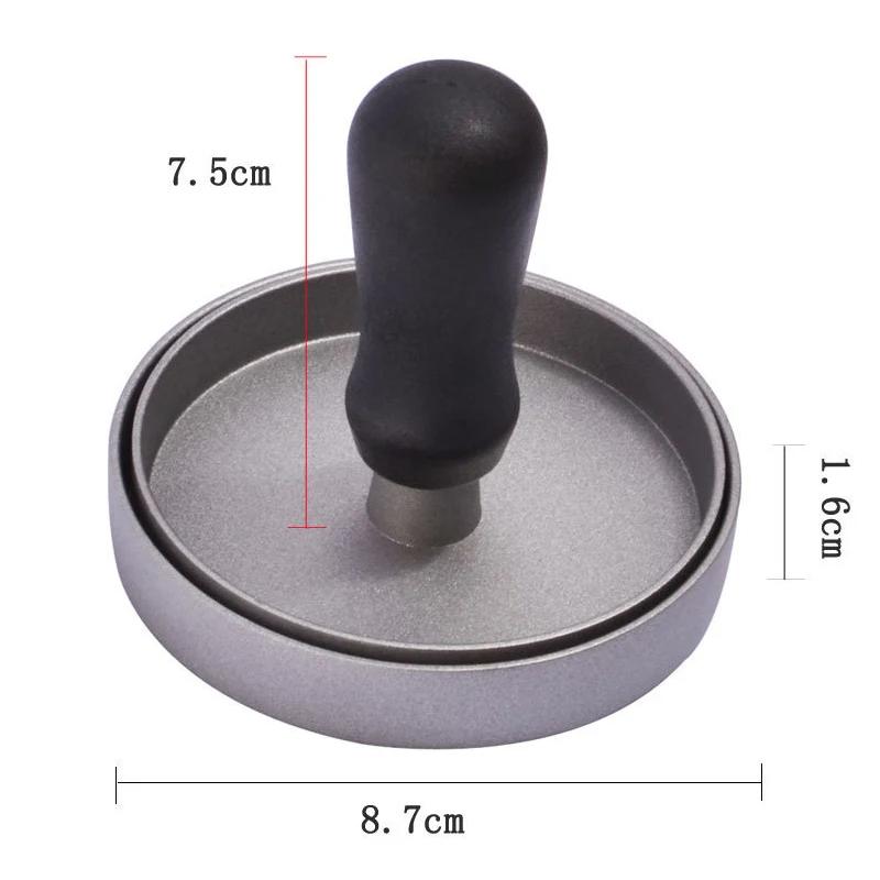 

Пресс для формирования гамбургерных котлет Антипригарный Без деформации Ручной Круглый Рисовый шарик Прочный Портативный Удобный Кухонный Инструмент для Говядины Барбекю