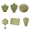 Crown Shaped Necklace Display Holder Metal Base Jewelry Organizer  Store Window Display
