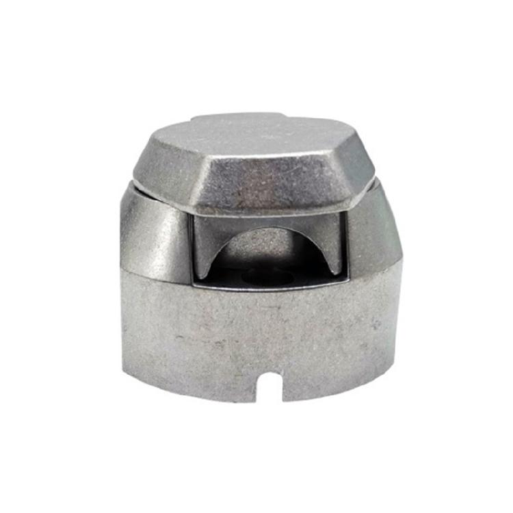 Weatherproof 7 Pin 12V Aluminum Trailer Outlet High Conductivity Trailer Socket Upgrades Appropriate for Demanding Use
