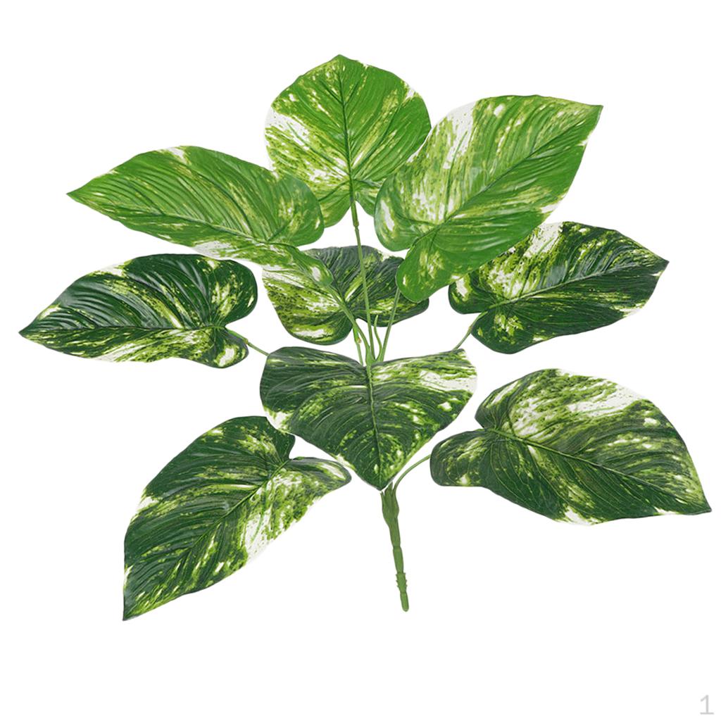 

Greenery Vine 9 Heads for Patio Lawn Garden Decor White Dot