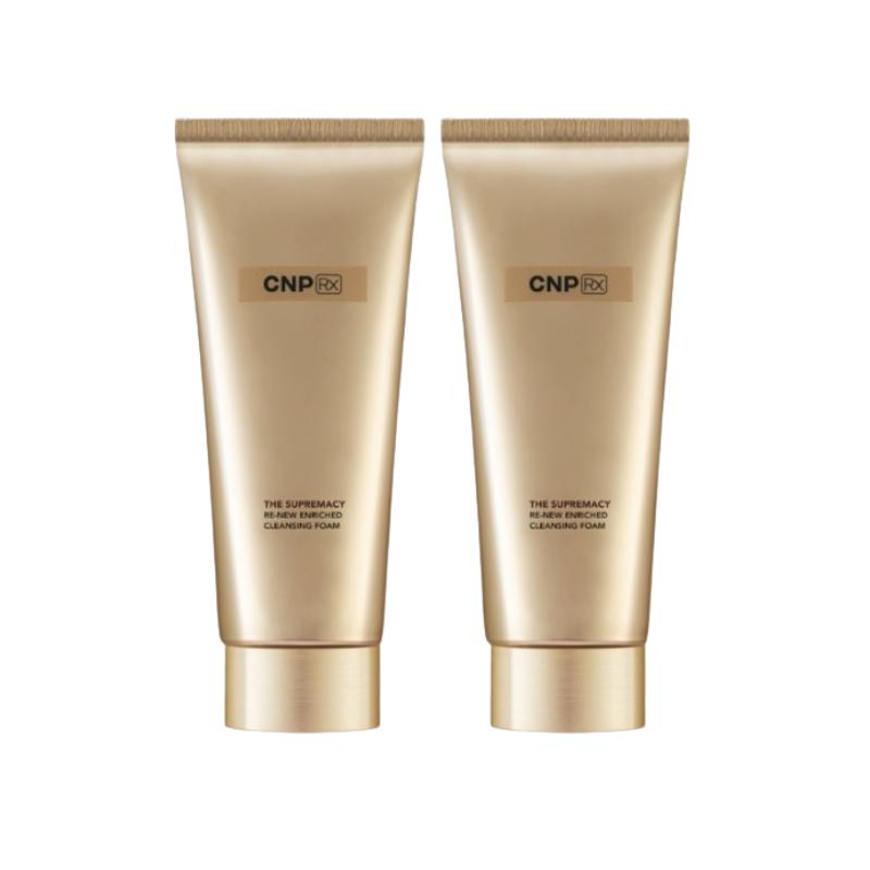 CNP The Supremacy Renew Enriched Cleansing Foam 200ml | K-Beauty Gentle Moisturizing Cleanser