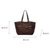 New Leopard Print Canvas Bags Popular Europe America Large Capacity Tote Bags Versatile Commuter Stylish Personal Shoulder Bags