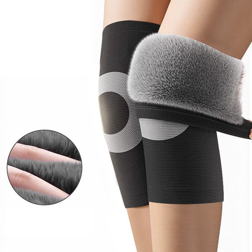 Universal Warm Knee Sleeve Thickened Knee Support Durable Sports Knee Pads  Unisex