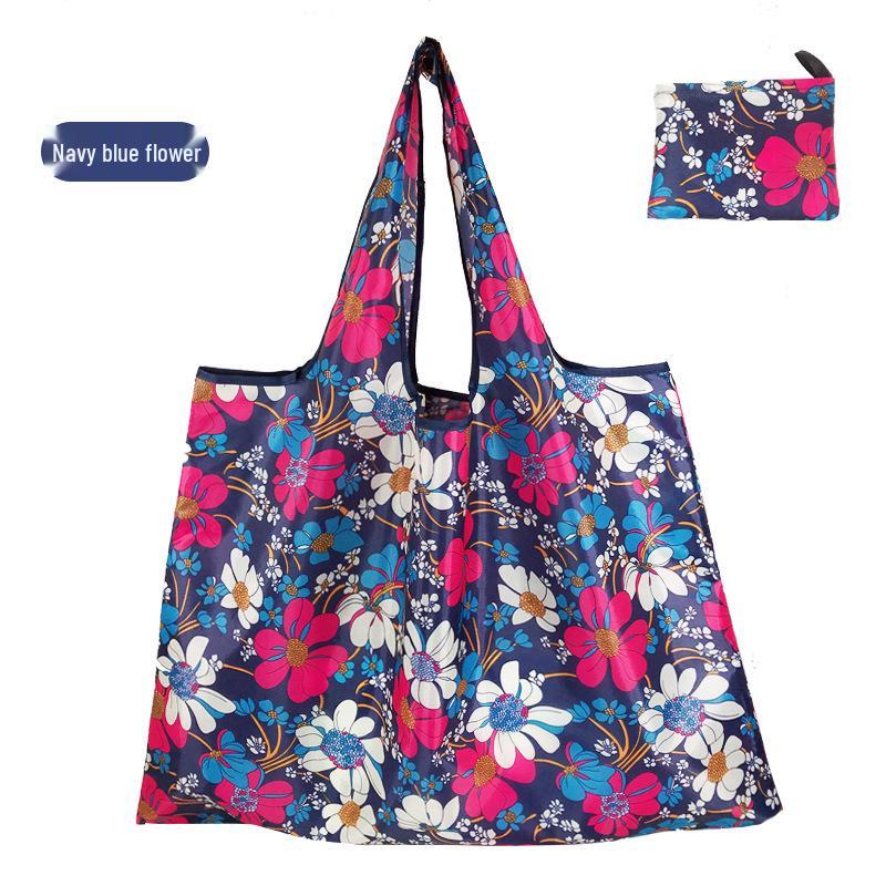 Eco-Friendly Large Capacity Folding Grocery Bag - Oxford Cloth