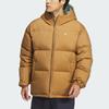 adidas Originals FW24 Puff Down Jacket Series Warm Reversible Sports Loose Hooded Duck Down Coat Men Jackets Silver Gray Green JD3752