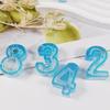 Number Mold 0 To 9 Silicone Mould Epoxy Resin Molds for DIY Handmade Art Crafts