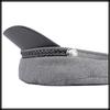 Marine Cap Wool Newsboy Hat Brim PU Leather Going Out Women Men CZ154 [White Fang] (Light Gray)