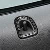 2pcs Carbon Fiber Interior Door Lock Pin Frame Cover For Ford Mustang 2005-2008