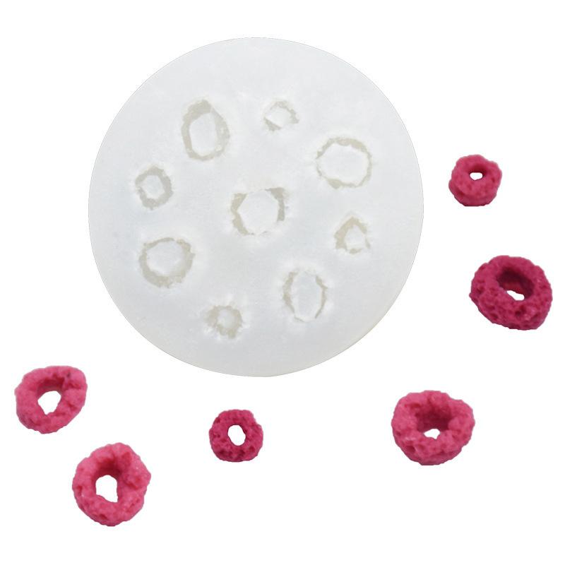 Mold din silicon pentru lumânări cu cereale, realizat manual, pentru rășină de ciocolată