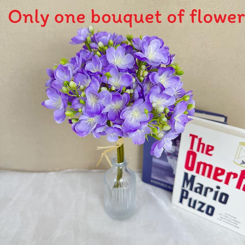 Artificial Jasminum Sambac Home Decor Wedding Centerpiece With Silk Material For Photography And Events