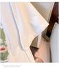 Women's Plus Size Loose Fit Mid-Length Short-Sleeve Round Neck T-Shirt (Sizes 200-350 Jin)