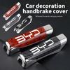 Car Handbrake Grip Carbon Fiber Anti-slip Protect Cover Decoration For BYD Atto F0 G3 I3 Ea1 F3 E6 Yuan Plus Song Max Tang Dmi