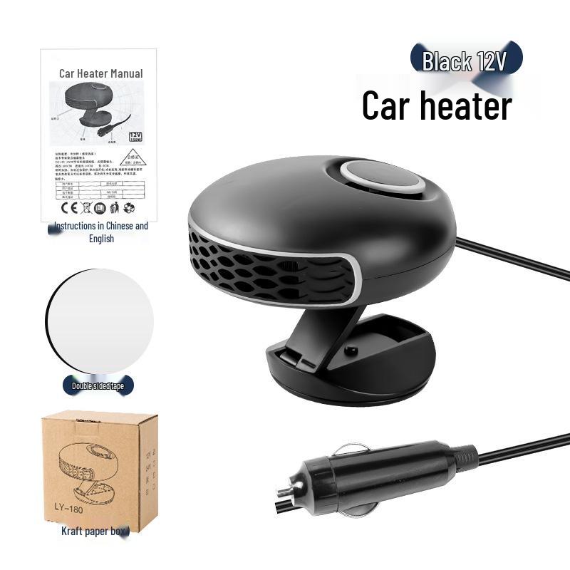 Multifunctional Car Heater and Defroster: Rapid Interior Heating and Defogging Hot Air Blower