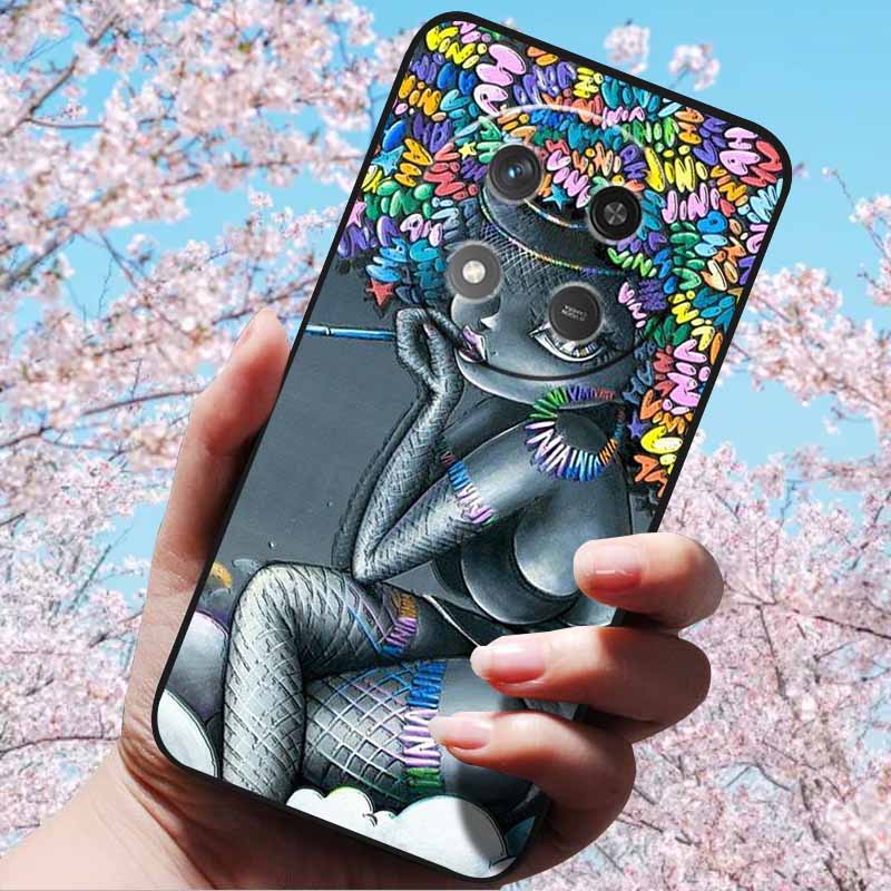 For Honor Magic7 Lite 5G Cases 3D Relief Flower Emboss Soft Silicone For Honor Magic7 Lite 7 Lite 5G 3D Cartoon Back Cover Cases Honor Magic7 Lite 5G