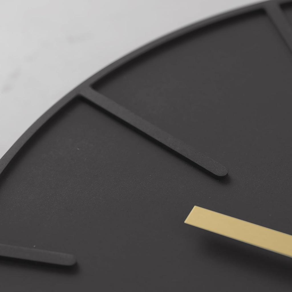 TAHITICA Silent Wall Cement Wall Scandinavian Room Living Room Housewarming Includes Clock, Clock, Simple, Modern, Design, 30cm, Decor, Decor, Gift,