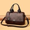 Vintage Boston Handbag One Shoulder Crossbody Women's Bag