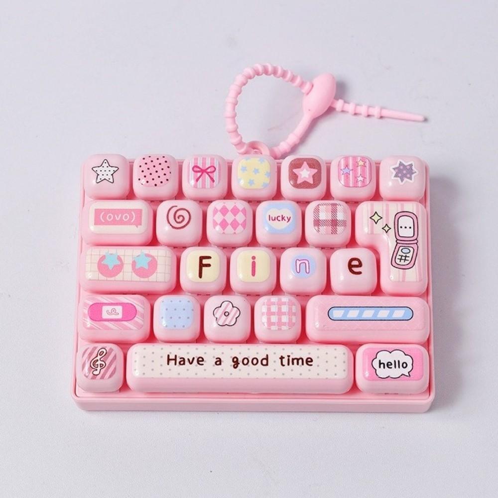 Keycap Clicker 26 Key Keycap Keychain Never Closed Keyboard Keychain  Children Gift