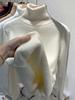 Women's Mink Velvet Turtleneck Sweater, Thickened for Winter 2025, One-Piece Base Top