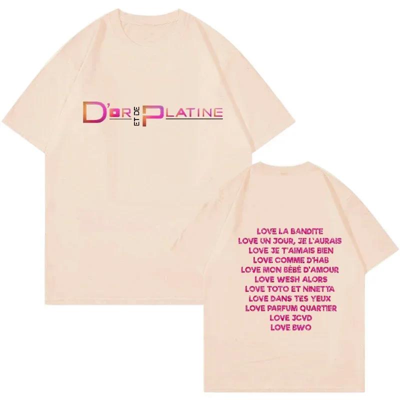Rapper Jul Grafica Vintage Maglietta Unisex Moda Donna Hiphop T-shirt Divertente Estiva Manica Corta T-shirt Estetica Streetwear