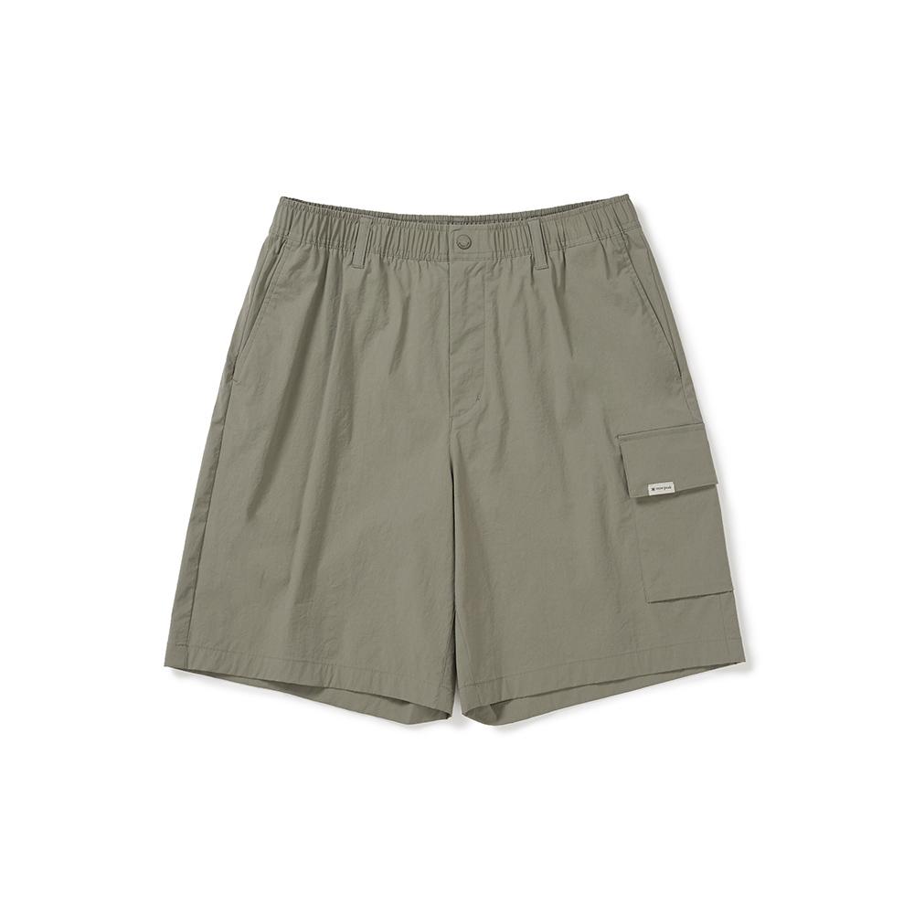 [Snowpeak] Cooling Root 5-part Shorts Khaki Gray (S25MMRHP68)