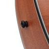 2Pcs Guitar Strap Lock Guitar Strap Button Set Metal Strap Lock Flat Mushroom Head for Acoustic Electric Guitar Ukulele