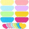 Teling 48 Pcs Heart Sticky Notes, 2160 Sheets Heart Shaped Sticky Notepads, 3 X 3 Cute Self Sticky Notepads Colorful Power Notes for Valentine's Day