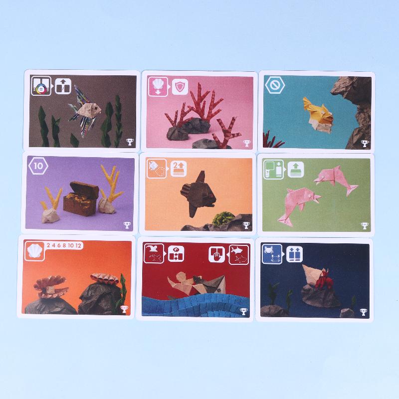 

Sea Salt & Paper Board Game Card Games Family Party Table Game Toys For 2-4 Players Strategy Game 1PC