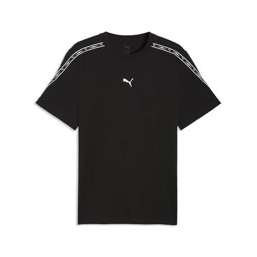 PUMA Men's ESS Tape T-Shirt New Navy Blue L Size Sports Casual Tee 69407616
