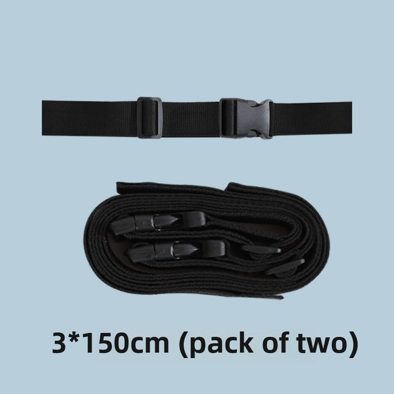 

2 шт. ковер багаж регулируемый карабин затягивающий ремень 3*150cm(2pcs)