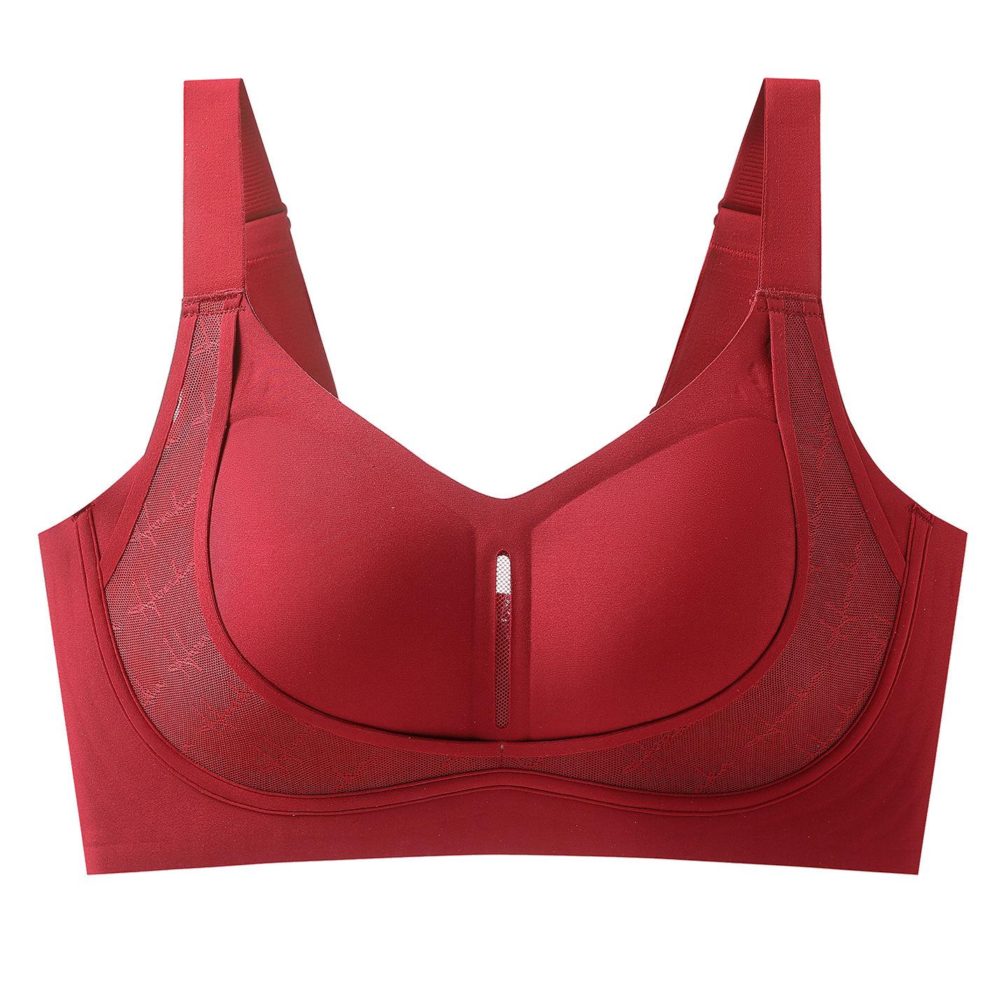 

Невидимое нижнее белье для женщин, тонкий лиф, невидимый бюстгальтер, втягивание груди, против провисания, фиксированная чашка, бюстгальтер большого размера 5XL