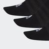 adidas Socks Unisex 3 Pack Black DZ9416