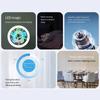 Ceiling Fan LED Lamp with E27 Base 3 Speed Modern LED Ceiling Fan Silent Low Profile Ceiling Fan for Bedroom Living Room Kitchen