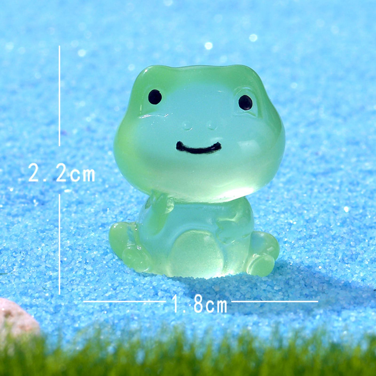 

Moss Micro Landscapes Luminous Cute Frogs Aquarium Fish Tank Landscaping DIY Decoration Accessories Minis Ornaments One Size