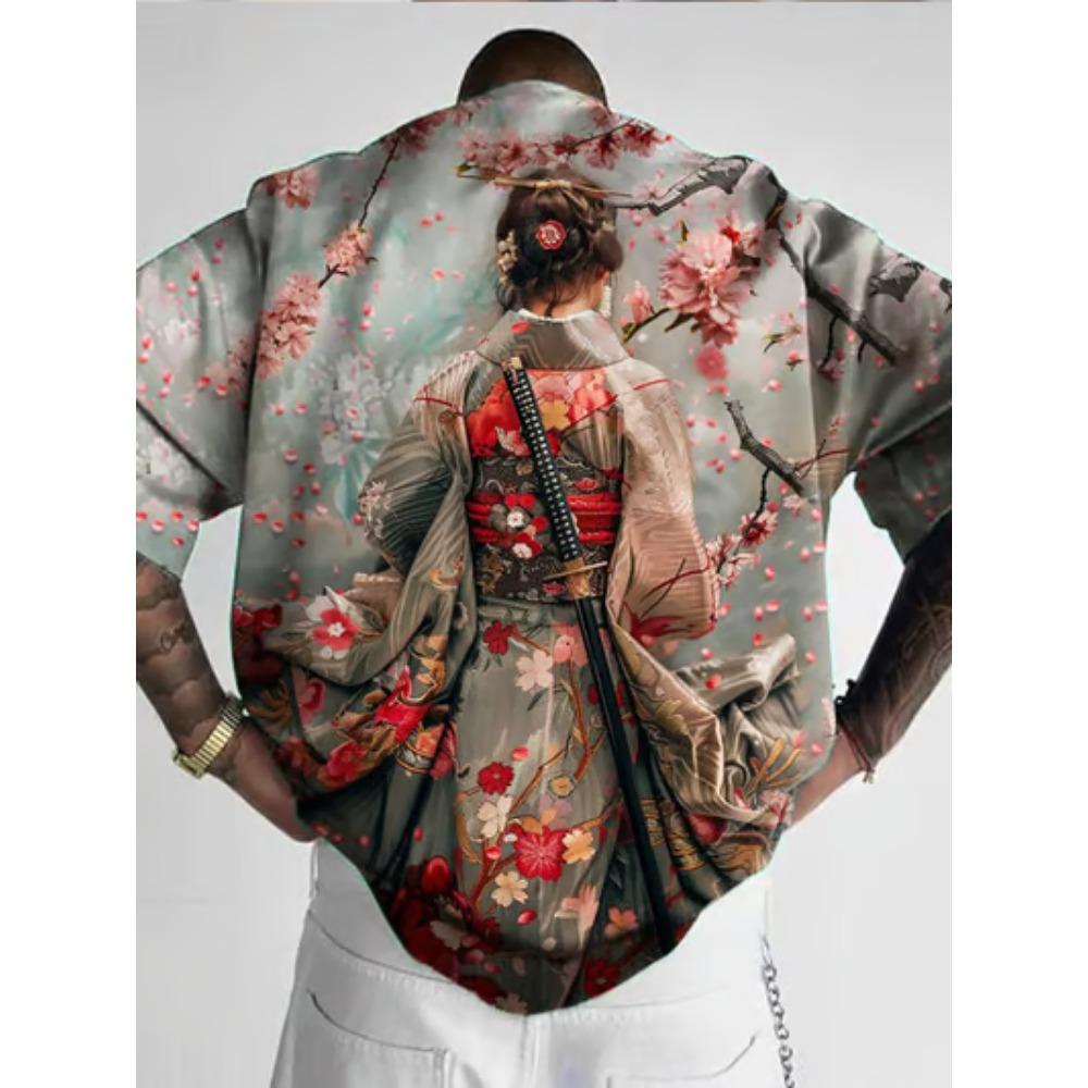 Sexy Beauty 3D Printed T-shirt Anime Men's and Women's Short Sleeves