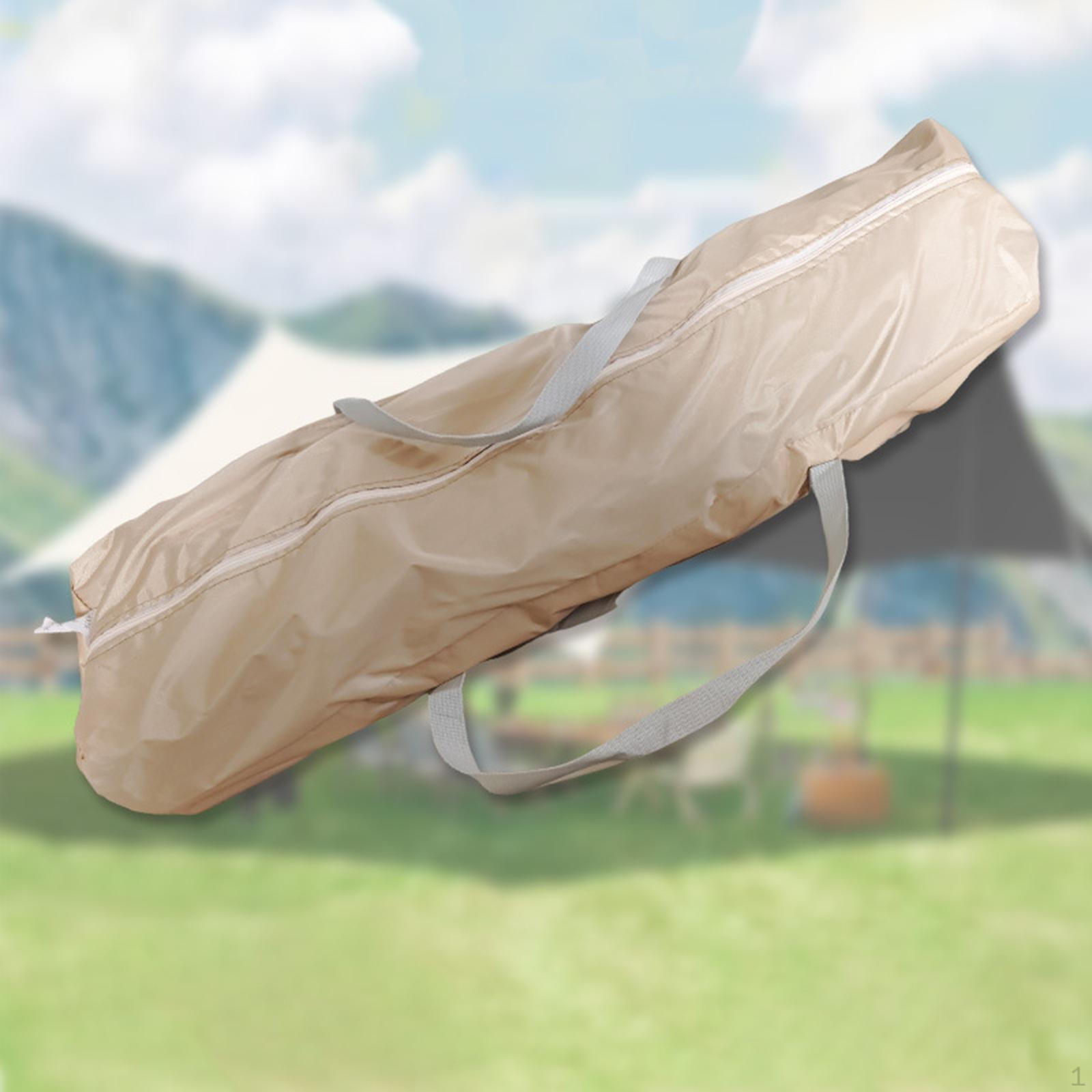 

Дорожная сумка-дафл для навеса, палатки, тента, шеста. Прямоугольный пылезащитный чехол для переноски на молнии.