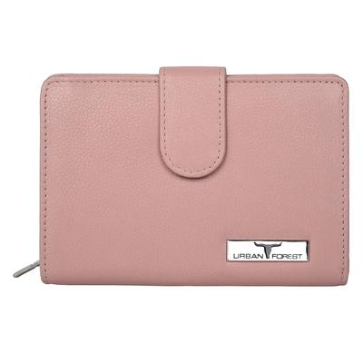 Arya Rose Pink Leather Wallet for Women