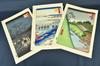 Utagawa Hiroshige Views of Edo Ukiyoe Japanese Woodblock Print Replica As-is