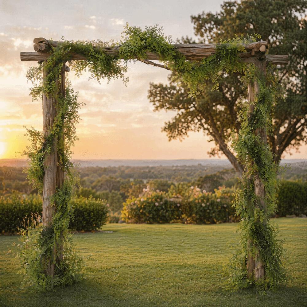 Hanging Design Artificial Plant Vine Realistic Look Fake Ivy Plant Fence Decoration