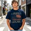 250 Years Defending Liberty 1776 2026 American Flag Soldier Silhouette Graphic T Shirt Patriotic USA Anniversary Unisex Cotton