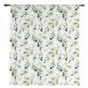 Watercolor Olive Leaf Texture Tulle Window Curtain Sheer Valances Curtains For Living Room Home Decoration Drape Panel